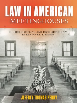 cover image of Law in American Meetinghouses